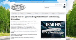 Desktop Screenshot of annelundstrailers.se